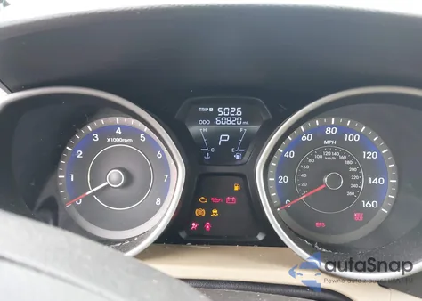 2012 Hyundai Elantra Limited (Ulsan Plant) from USA, damaged, VIN KMHDH4AE0CU254893